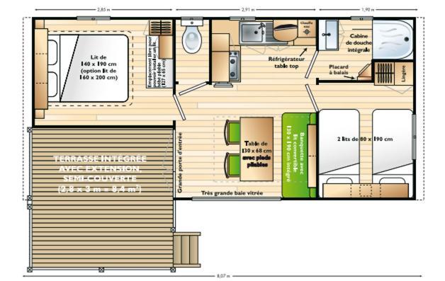 Mobil Home 5Pers Proche Europa Park Dans Camping 3Etoiles Boofzheim Kültér fotó